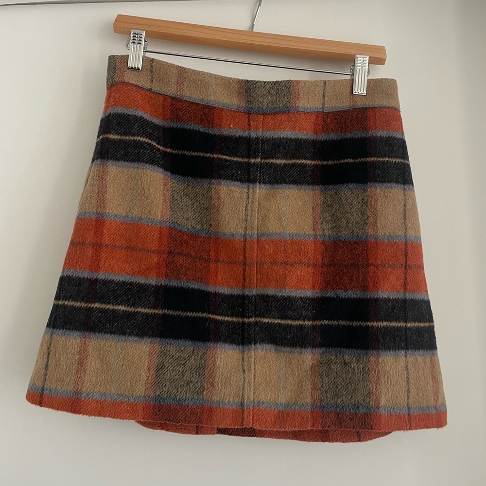 Lulus Plaid Mini Skirt